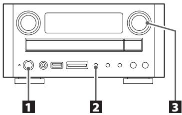 TEAC CR-H206I-S - Touches volume [+ / -] - 1