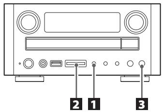 TEAC CR-H206I-S - Lecture de carte SD - 1