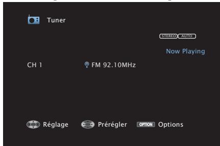 DENON AVRX6400H - Écoute de diffusion fm/am - 1