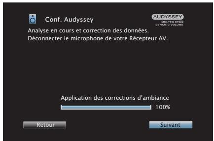 DENON AVRX6400H - Effectuez le paramétrage de audyssey dynamic EQ® et audyssey dynamic volume®. - 2
