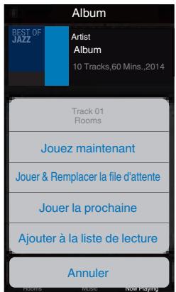 DENON AVRX6400H - Parcourir les musiques à. - 3
