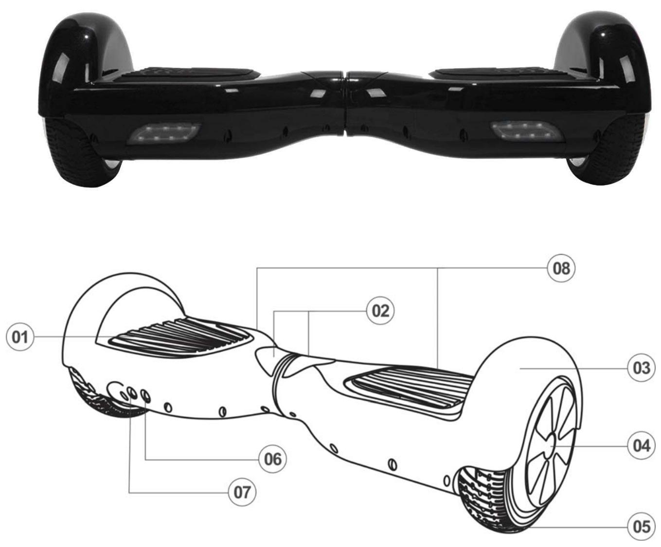 URBAN GLIDE GLiDE 100 NOiR - PRESENTATION ET DETAILS DU PRODUIT - 1