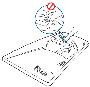 ASUS PG3480 - Assemblage de la base/du bras du moniteur - 3