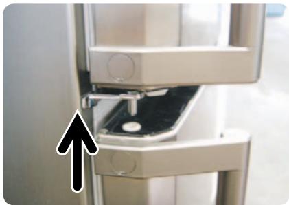 SAMSUNG RL41WCIS - - Remontage de la porte du réfrigérateur - 10