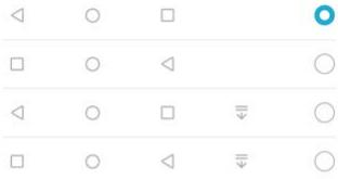 HONOR Smartphone10 LITE BLUE - Configurer la disposition de la barre de navigation - 1