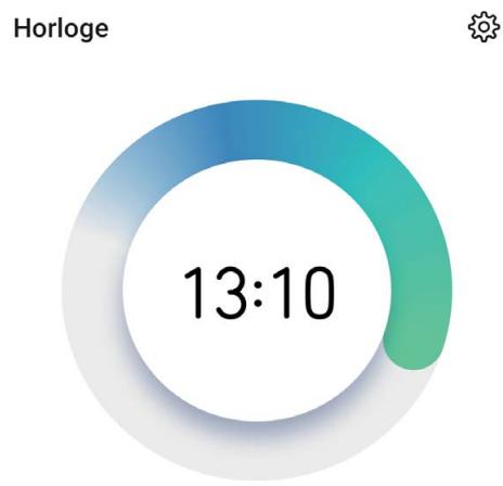 HONOR Smartphone10 LITE BLUE - Utiliser l'application Horloge - 1
