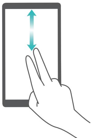 HONOR Smartphone10 LITE BLUE - Apprendre les gestes de TalkBack - 1