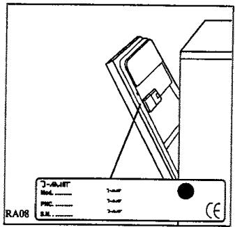 ARTHUR MARTIN ASF 2648 BLANC - Plaque signalétique - 1