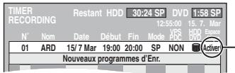 PANASONIC DMR-E500H - Appuyez sur [ENTER]. - 1