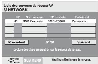 PANASONIC DMR-E500H - Sur l'appareil client - 1