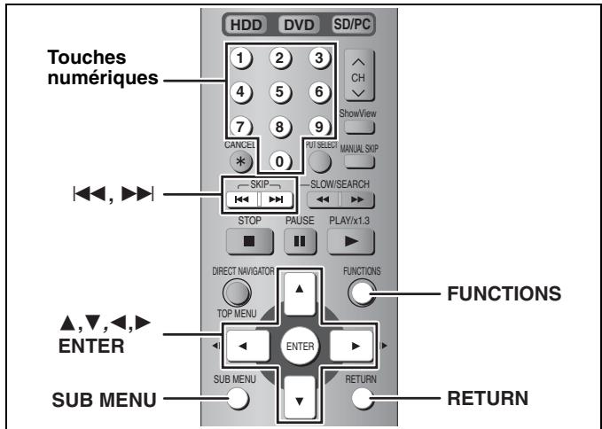 PANASONIC DMR-E500H - Lecture de titres MPEG4 enregistrés en mode XF - 1