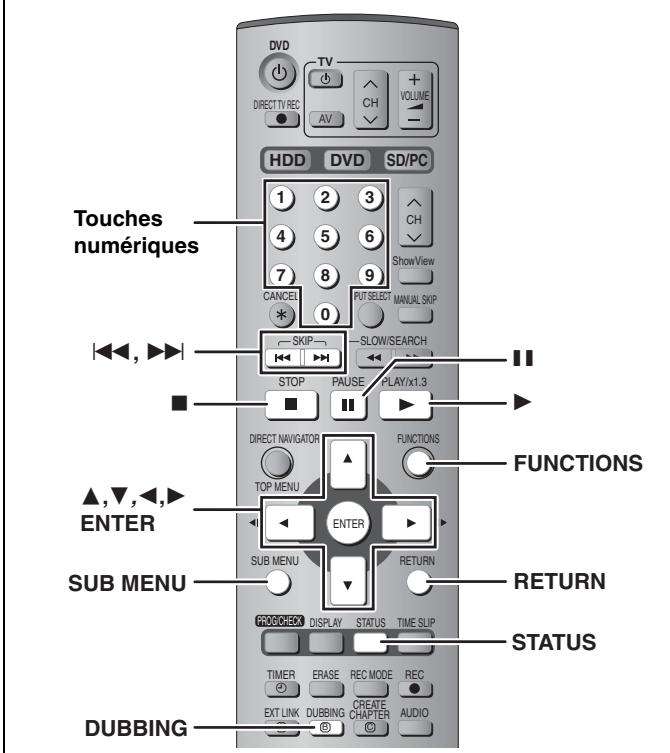 PANASONIC DMR-E500H - À propos des programmes numériques qui autorisent un seul - 1