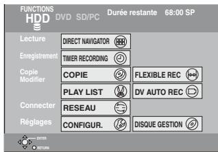 PANASONIC DMR-E500H - Appuyez sur [functions] - 1