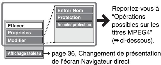 PANASONIC DMR-E500H - Appuyez sur [SUB MENU] puis sur [▲,▼] pourchoisir l'opération à effectuer et appuyez sur [ENTER]. - 1