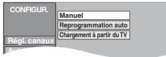 PANASONIC DMR-E500H - Réglement canaux - 1
