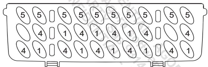 DARRYSCHNEIDER CLT6444X0 - Ranger couverts : - 2