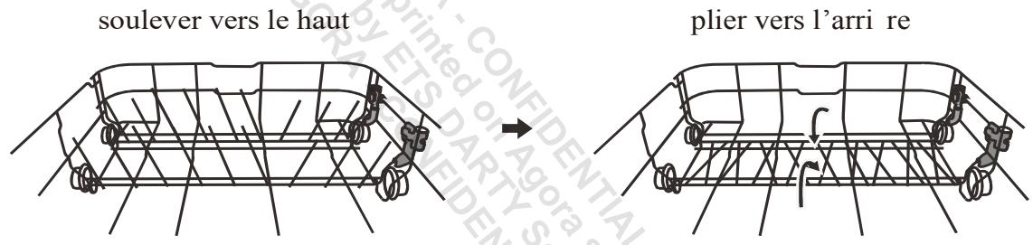 DARRYSCHNEIDER CLT6444X0 - Replier les supports des étagères - 1