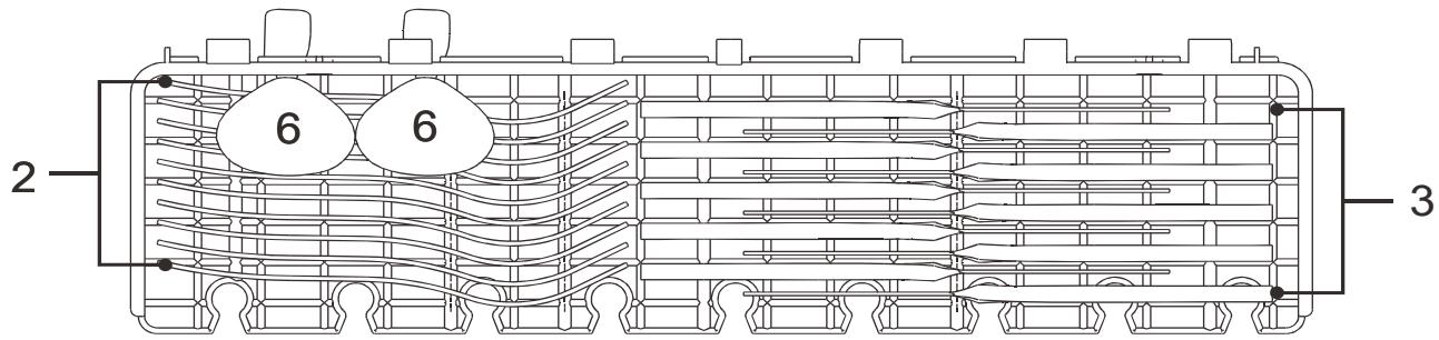 DARRYSCHNEIDER CLT6444X0 - 3.ORTE-COUVERTS: - 1