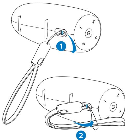PHILIPS BT7900A - Fixation du câble cordon - 1