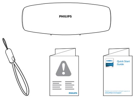 PHILIPS BT7900A - Contenu de l'emballage - 1