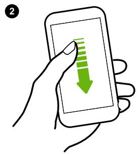 HP ONE M9 - Effectuer un appel avec appel rapide - 3