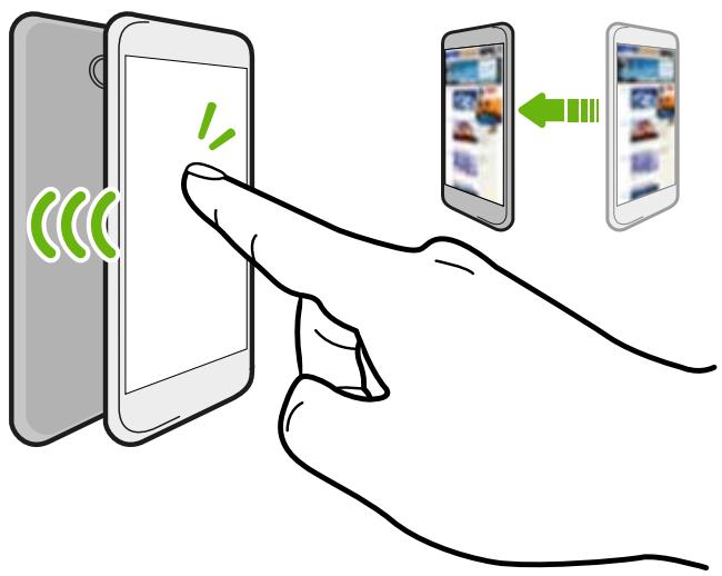 HP ONE M9 - Utiliser NFC - 2