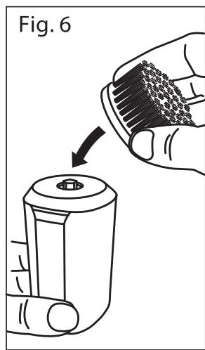 REMINGTON FC500 - Retrait de la tête de brosse: - 2