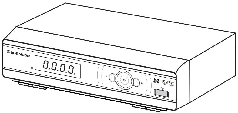 SAGEMCOM DT83HD - Avec fonctions magnetoscope numerique - 1
