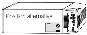 BOSER ACOUS.5P.S4.BLANCHE - Emplacement du module Acoustimass - 2