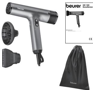 BEURER HC2R - FORPAKNINGEN INNEHOLDER FØLGENDE - 1