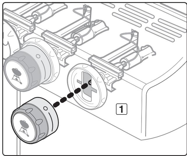 WEBER SUMMIT S670 - Déposez la console de contrôle gaz - 1