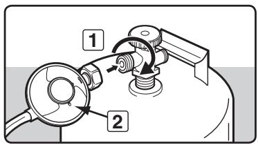 WEBER SUMMIT S670 - Avertissement: vérifie que le robinet ou le détendeur de la bouteille de gaz est fermé. - 1
