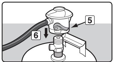 WEBER SUMMIT S670 - Avertissement: vérifie que le robinet ou le détendeur de la bouteille de gaz est fermé. - 4