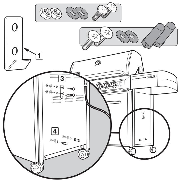 WEBER SUMMIT S670 - Positionnement au sol - 2