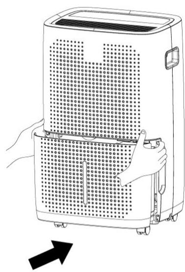 DARTY SANEHUMIDIFICATEUR2348 - Empty the water tank - 4