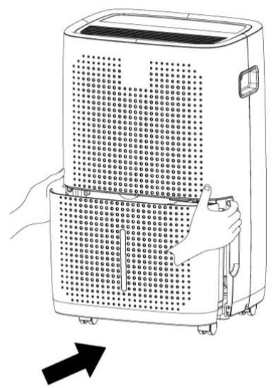 DARTY SANEHUMIDIFICATEUR2348 - Leeg de watertank - 5