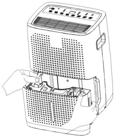 DARTY SANEHUMIDIFICATEUR2348 - Jeter l'eau collectée - 2
