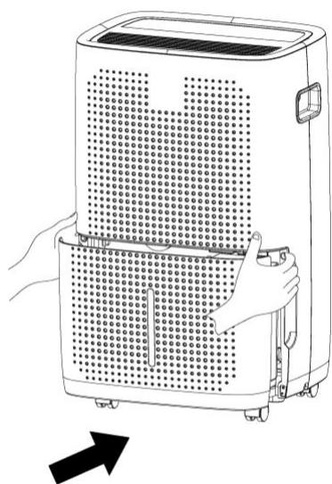 DARTY SANEHUMIDIFICATEUR2348 - PRECAUCIÓN: No retire el flotador del tanque de agua. El sensor de nivel de agua ya no podrá detectar correctamente el nivel de agua sin el flotador y el agua puede salir del tanque de agua. - 2