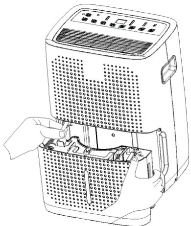 DARTY SANEHUMIDIFICATEUR2348 - Leeg de watertank - 3