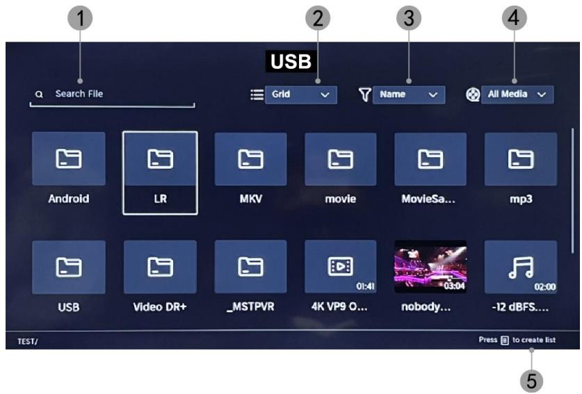 JVC LT-32FV140 - □ USB OPERATION - 1