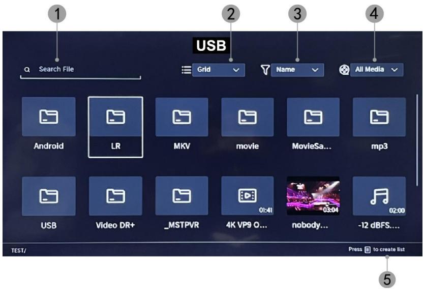 JVC LT-32FV140 - □ FUNCIONAMENTO DO USB - 1