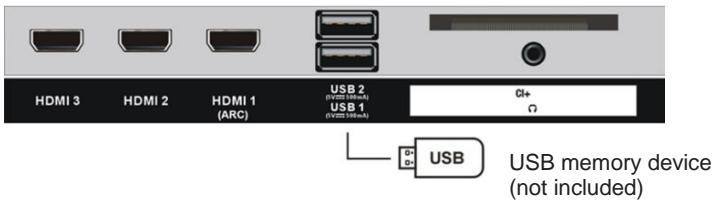 JVC LT-32FV140 - USB connection - 1