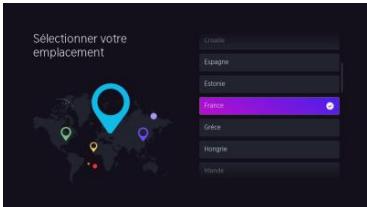 Sélectionner votre emplacement Écartelle Espagne Éstonie France Grèce Hongme Impérée