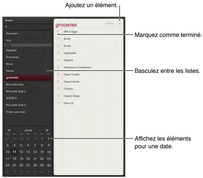 APPLE IPAD MINI 166 - Réglages de contacts - 4