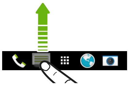 HTC ONE M8 - Barre de lancement - 1