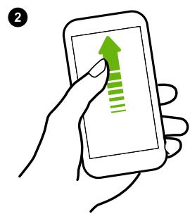 HTC ONE M8 - Réveiller et déverrouiller l'écran - 2