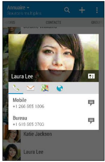 HTC ONE M8 - Rester en contact - 1