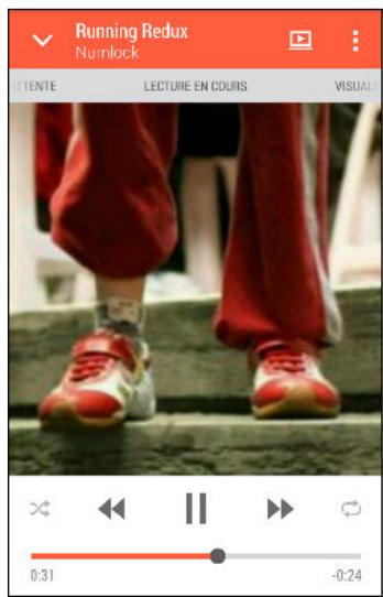 HTC ONE M8 - Écouter de la musique - 2