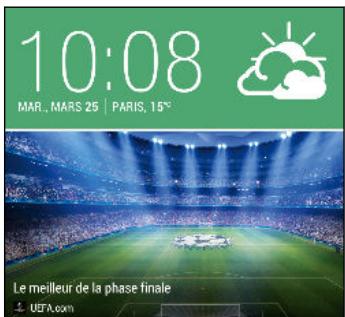 HTC ONE M8 - Votre écran d'accueil dynamique - 1