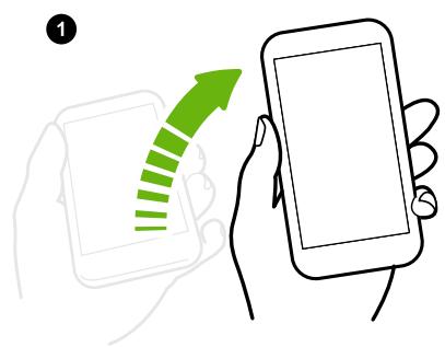 HTC ONE M8 - Réveiller et déverrouiller l'écran - 1